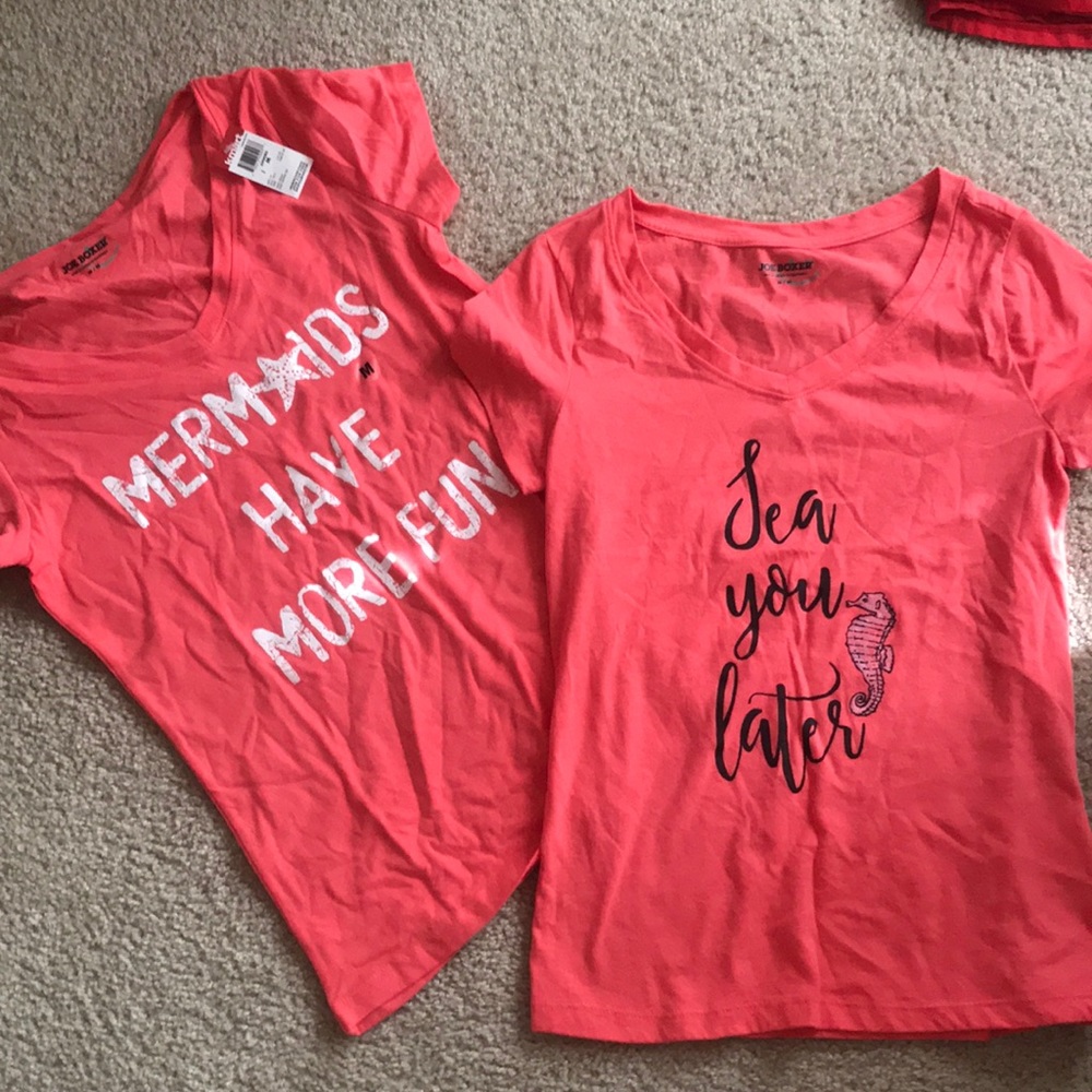 Summer tee shirts